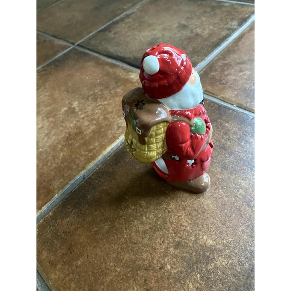 Red Santa Tea Light Holder - Picture 4 of 5
